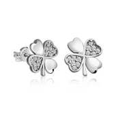 Gümüş Yonca Küpe SL3848 thumbnail 1