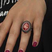 Gümüş Kişiye Özel Kadın Yüzük SL4542 thumbnail 11