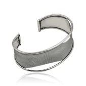 Gümüş Eskitme Desenli Bayan Bilezik SL4379 thumbnail 7