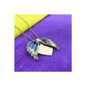 Gümüş Rose Kalpli İsimli Bayan Kolye  SL4352 thumbnail 2