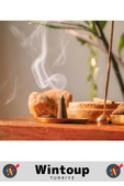 Rahatlatıcı Arındırıcı İyileştirici Ev Ofis Meditasyon Yoga Chakra Pozitif Enerji 120 Konik Tütsü - 2
