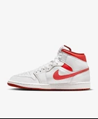 NİKE Jordan Air 1 Mid SE Erkek Beyaz Spor Ayakkabı - 2