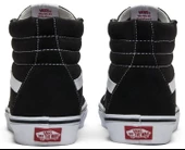 Vans SK8-Hi Black White Spor Ayakkabı - 6
