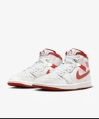 NİKE Jordan Air 1 Mid SE Erkek Beyaz Spor Ayakkabı - 3