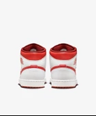 NİKE Jordan Air 1 Mid SE Erkek Beyaz Spor Ayakkabı - 4