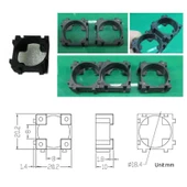 100 Adet 18650 Pil Birleştirici Braket ( Tekli Ürün ) - 4