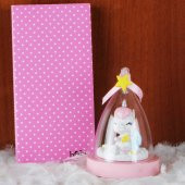 Unicorn Fanus Biblo Pembe Puantiyeli Defter Hediye Seti - 1
