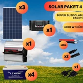 UrlaSolar Polikristsal Buyuk Buzdolabı Paketi (PAKET 4) - 1
