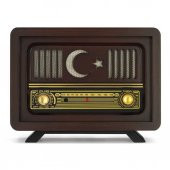 Nostaljik  Radyo Ayyıldız Model  Adaptörlü - 1
