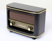 Nostaljik  Radyo Adaptörlü  Siyah İstanbul Model - 2