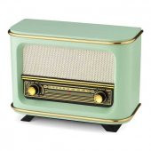 Nostaljik  Radyo Adaptörlü Yeşil İstanbul M odel - 1