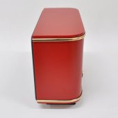 Nostaljik Radyo Adaptörlü Kırmızı İstanbul Model - 2