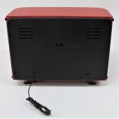 Nostaljik Radyo Adaptörlü Kırmızı İstanbul Model - 3