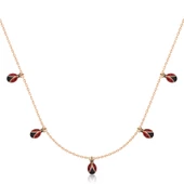 Gümüş Rose Uğur Böceği Şans Kadın Kolye SL4728 thumbnail 1