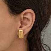 Gümüş Trabzon Hasır Kadın Küpe SL5196 thumbnail 3