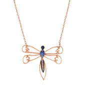 Gümüş Rose Yusufçuk Kadın Kolye  SL5331 thumbnail 5