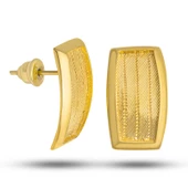 Gümüş Trabzon Hasır Kadın Küpe SL5196 thumbnail 1