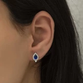 Gümüş Damla J Bayan Küpe SL5604 thumbnail 2