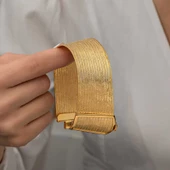 Gümüş Gold Trabzon Hasır Kadın Bileklik thumbnail 8