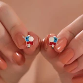 Gümüş Fil Çocuk Küpesi SL6132 thumbnail 2