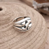 Gümüş Desenli Erkek Yüzük  SL5959 thumbnail 1