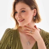 ​Gümüş Kaplan Figürlü Kadın Set SL6039 thumbnail 2