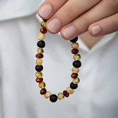 Yetişkin Damla Kehribar Bileklik  SL6238 thumbnail 2