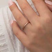 Gümüş Rose Ajda Kadın Yüzük  SL7353 thumbnail 10