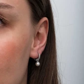 Gümüş İnci Kadın Küpe SL6671 thumbnail 6