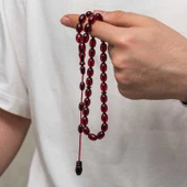 Sıkma Kehribar Tesbih  SL8118 thumbnail 3