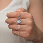 Gümüş Nazar Bayan Bileklik T5269 SL3839 thumbnail 2