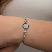 Gümüş Nazar Bayan Bileklik T5269 SL3839 thumbnail 5