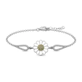 Gümüş Papatya Bileklik SL1528 thumbnail 1