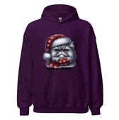 Cats Aold and Cranky - Kedi Hoodie Kapşonlu Sweatshirt - 8