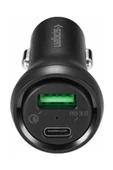 Spigen SteadiBoost 45W Hızlı Araç Şarjı (USB-C PD 3.0 27W + Quick Charge 3.0 18W) F31QC - 000CP25597 thumbnail 6