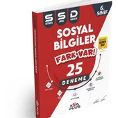 KORAY VAROL YAYINLARI 6.SINIF SOSYAL BİLGİLER 25'Lİ DENEME - 1