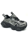 Lufian 122230017 Arıana Sneaker Unisex Deri Spor Ayakkabı SİYAH - 2