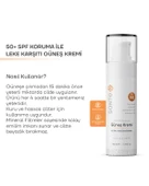 Sante Plus Leke ve Kırışıklık Karşıtı Nemlendirici Etkili Aydınlık Veren Güneş Koruyucu Krem SPF 50+, 50 ML - 4