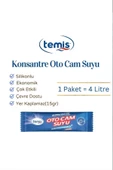 Temis Konsantre Oto Cam Suyu 10 Ad 40 Lt Yeni Nesil Ultra Etkili Silikonlu Formül ile Güçlü Temizlik - 2