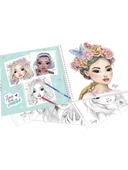 Top Model Sac Tasarım Tasarım Defteri ( Special Colouring Book ) thumbnail 4