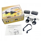 Kuyumcu,saat Onarım Için 10x15x20x25x Mercekli Gözlük Büyüteç9892g3a thumbnail 3