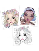 Top Model Sac Tasarım Tasarım Defteri ( Special Colouring Book ) thumbnail 2