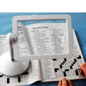 3x  360 Derece Döndürme Ekranlı, Çok Fonksiyonlu Masaüstü Büyüteç 3x thumbnail 6