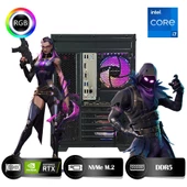 HYPER ROCKET One HRI324060-I7 Intel Core i7-13700F 32GB Ram 1TB Nvme M.2 SSD RTX4060 8GB Masaüstü Oyuncu Bilgisayarı - 3