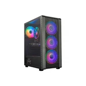Turbox Master Yi 4x ARgb Kumandalı USB 3.0 400W ATX Mesh Panel Oyuncu (Gaming) Bilgisayar Kasası - 1