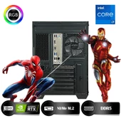 HYPER ROCKET One HRI324060-I7 Intel Core i7-13700F 32GB Ram 1TB Nvme M.2 SSD RTX4060 8GB Masaüstü Oyuncu Bilgisayarı - 4