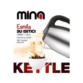 Mina Esmila Su Isıtıcı Çelik Kettle - 2