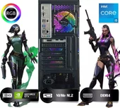 HYPER ROCKET Ares HRI161650-IC Intel Core i5-12400F 16GB Ram 500GB Nvme M.2 SSD GTX1650 4GB Masaüstü Oyuncu Bilgisayarı thumbnail 4