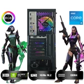 HYPER ROCKET Ares HRI161650-IC Intel Core i5-12400F 16GB Ram 500GB Nvme M.2 SSD GTX1650 4GB Masaüstü Oyuncu Bilgisayarı - 4