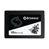 Stormax 128 GB SSD 2 5" Sata3 550-530MB/s Black SERI-SMX-SSD30BLCK/128G SSD Disk - 1